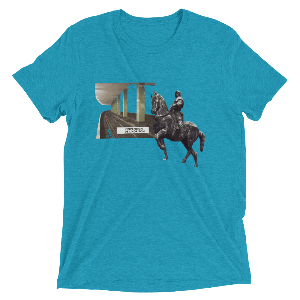 L'invention de l'horizon : Short sleeve unisex t-shirt