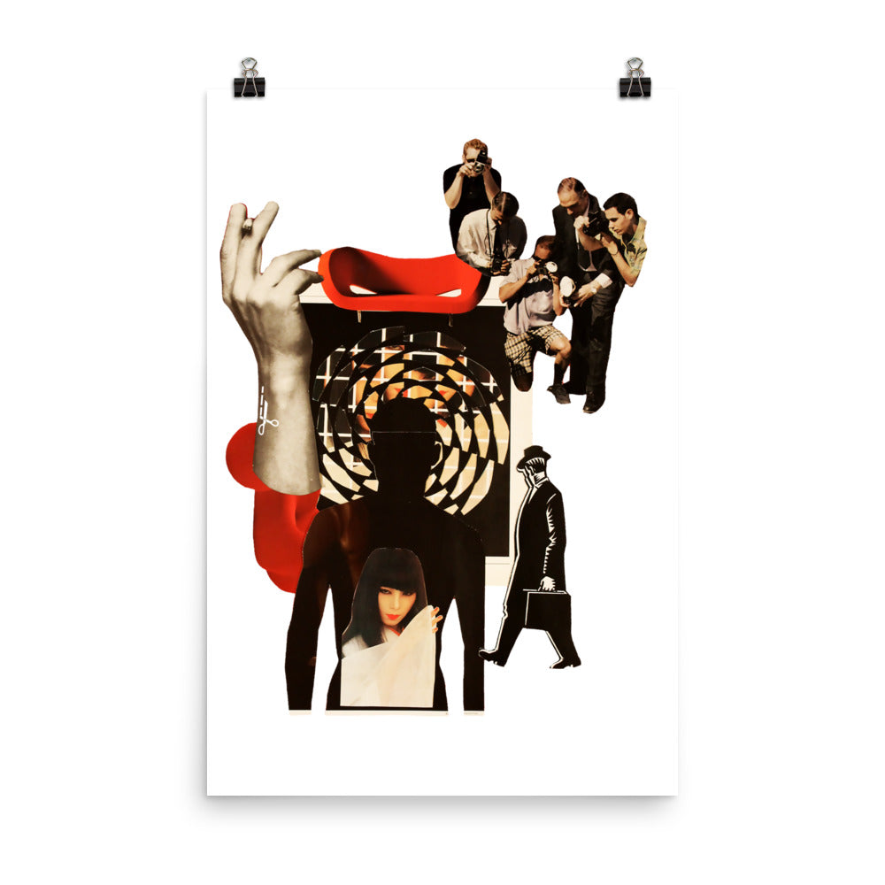 Mystery: Photo paper poster