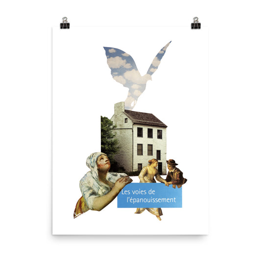 Les voies de l'épanouissement : Photo paper poster