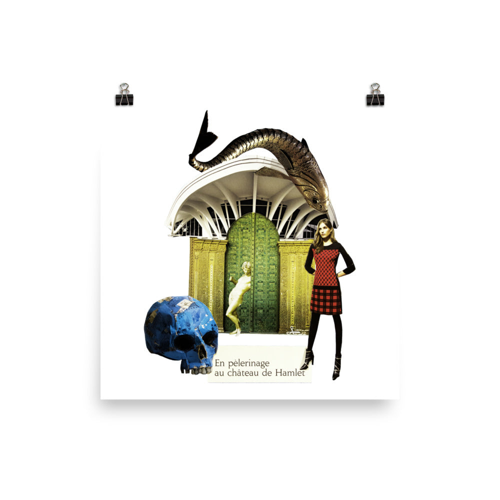 Au château de Hamlet : Photo paper poster