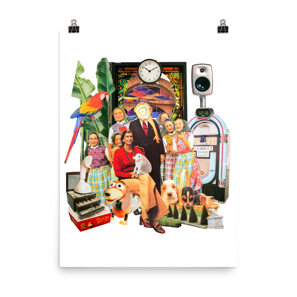 Happy Property: Photo paper poster