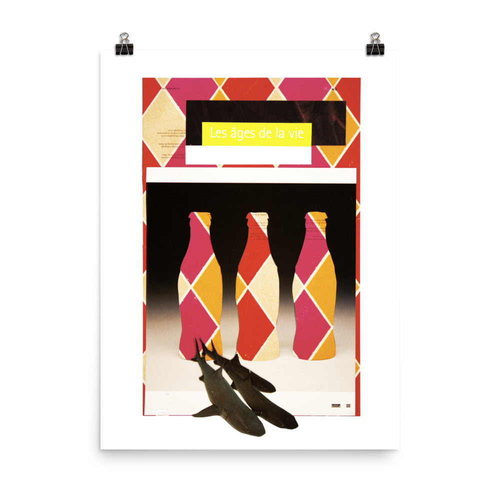 Les âges de la vie : Photo paper poster