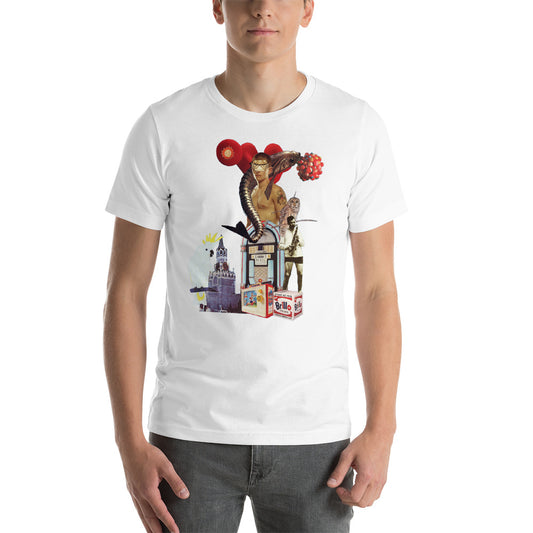 Music Goes On : Short-Sleeve Unisex T-Shirt