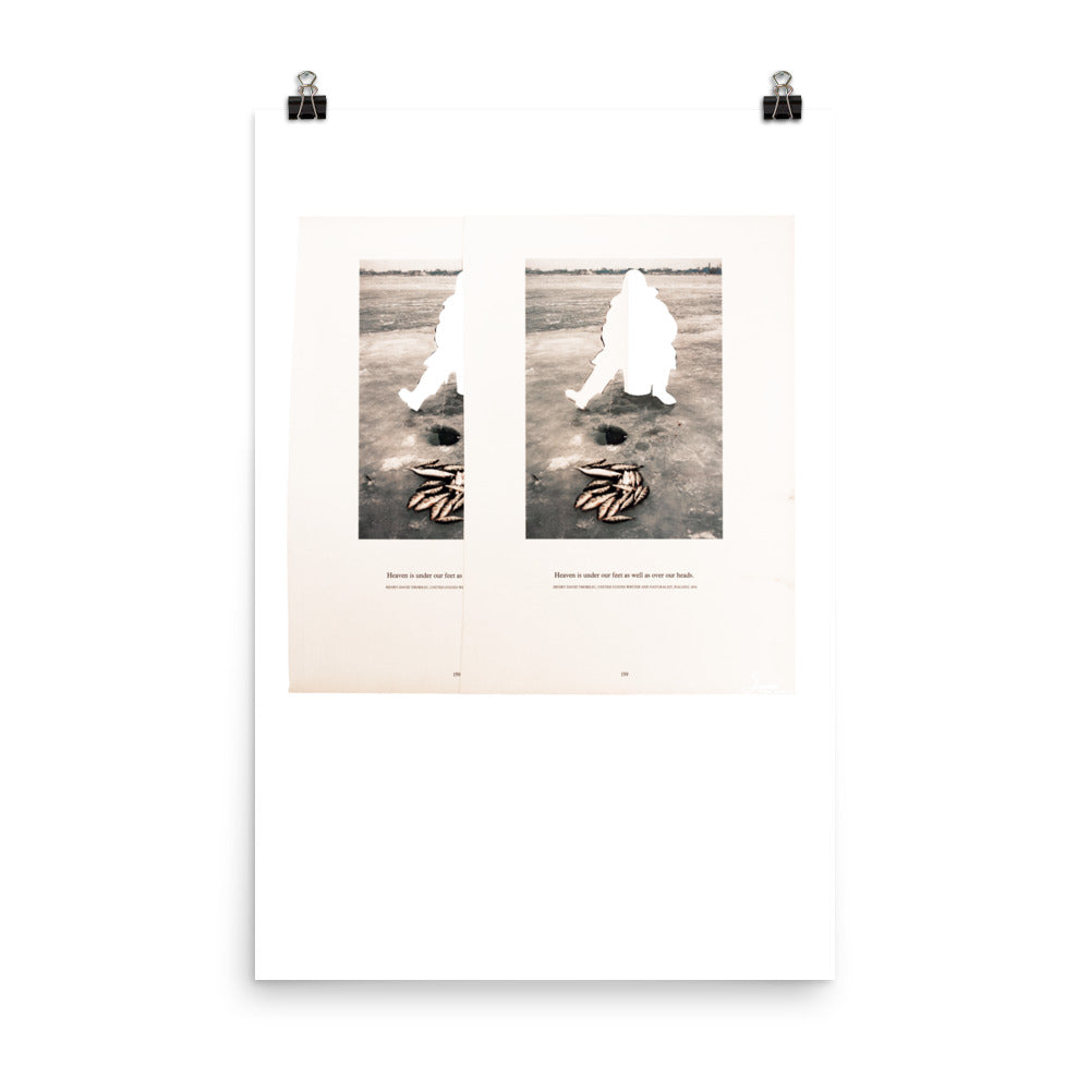Heaven is Under : Photo paper poster