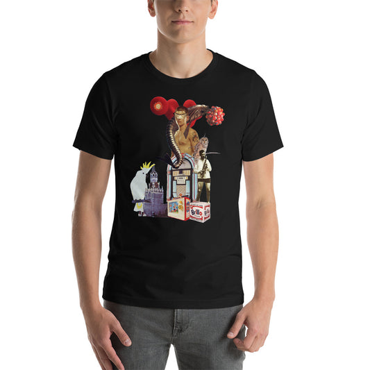 Music Goes On : Short-Sleeve Unisex T-Shirt