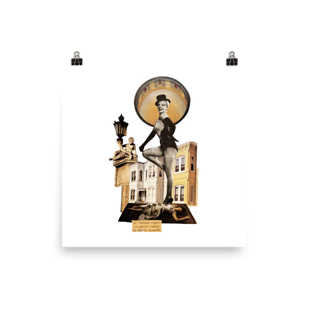 The Vatican goes to war again: Photo paper poster
