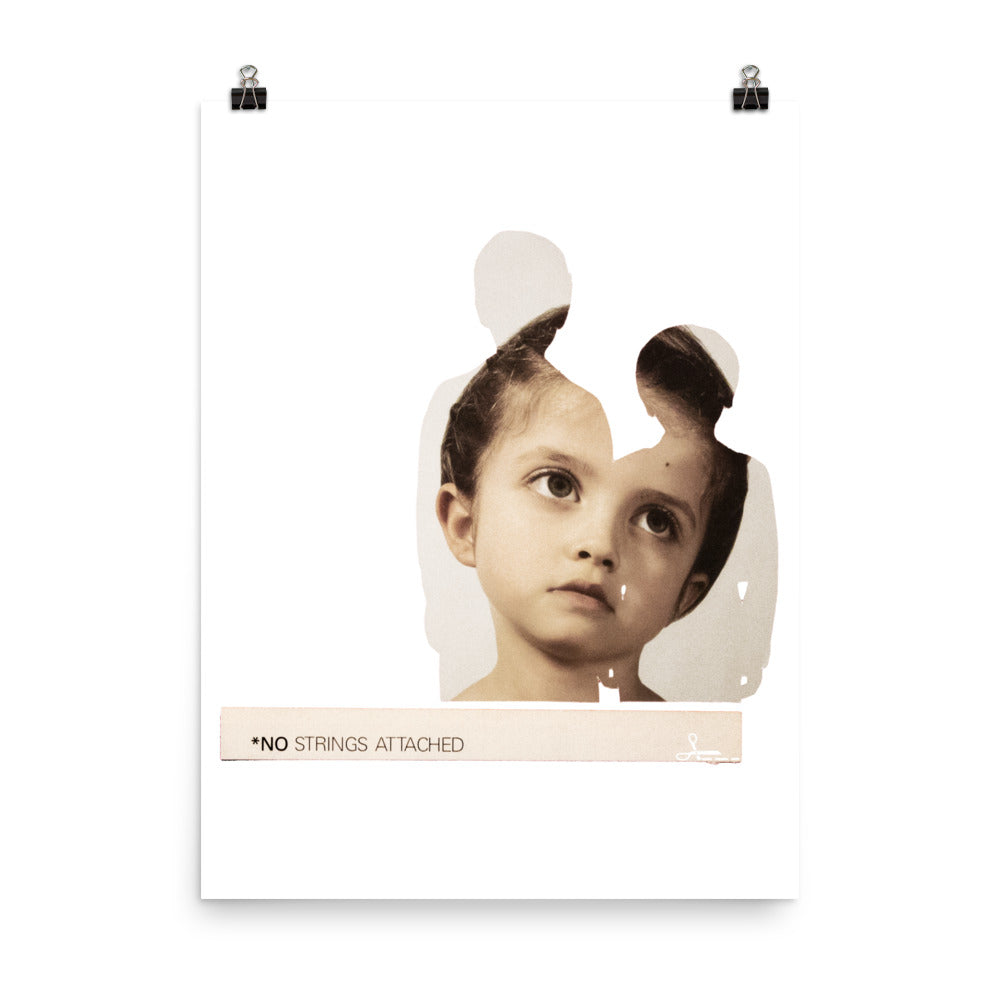 No Strings Attached : Photo paper poster