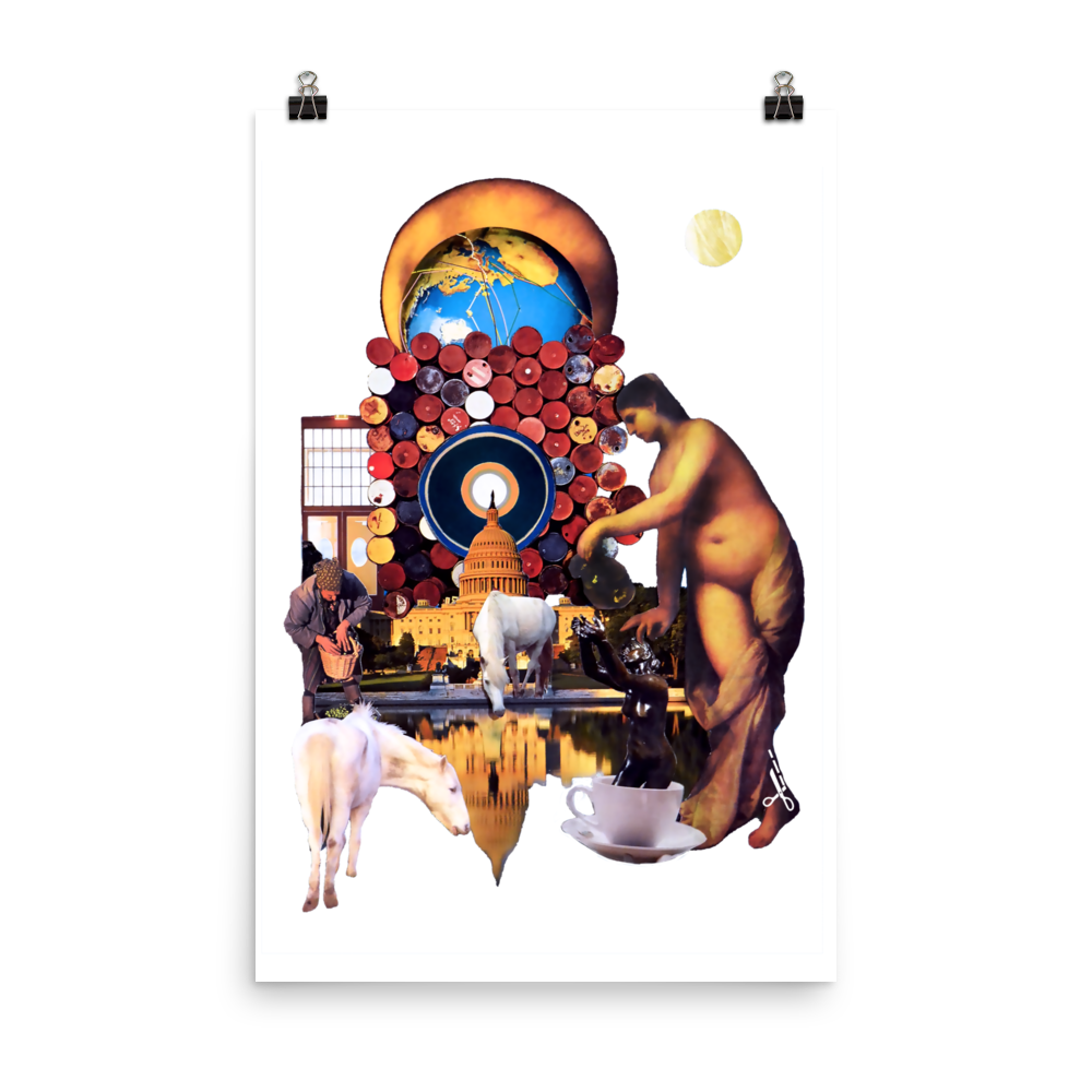 Thirsty : Photo paper poster