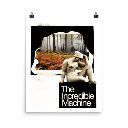 Incredible Machine : Photo paper poster