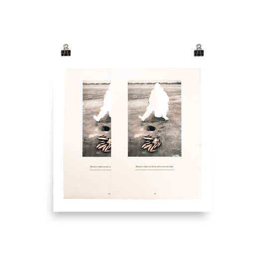 Heaven is Under : Photo paper poster