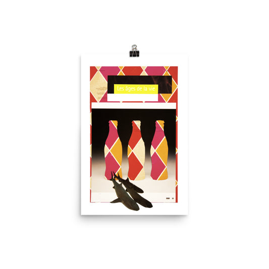 Les âges de la vie : Photo paper poster