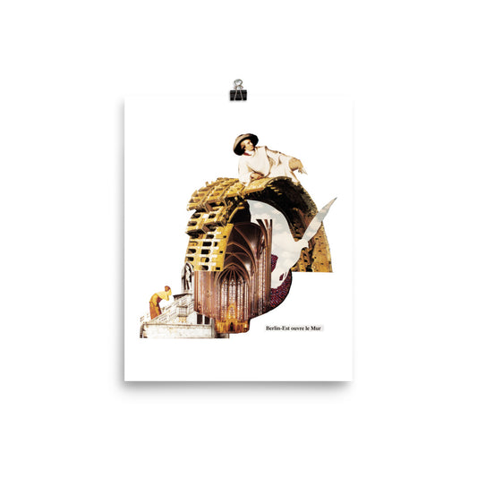 Berlin-Est ouvre le Mur : Photo paper poster