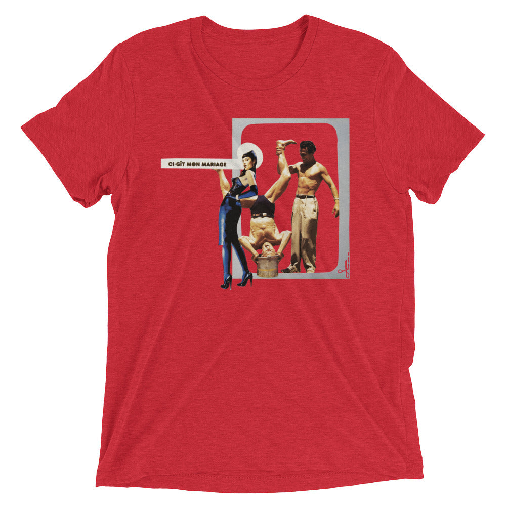 Ci-gît mon mariage : Short sleeve t-shirt