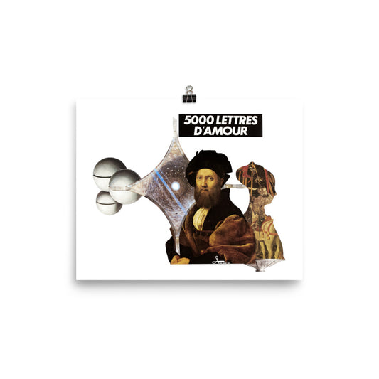 5000 lettres d'amour : Photo paper poster