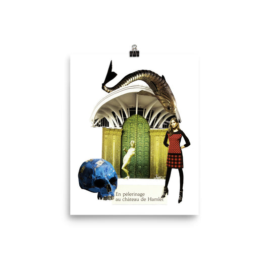 Au château de Hamlet : Photo paper poster
