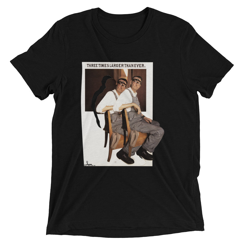 Three Times Larger Than Ever : Short sleeve t-shirt