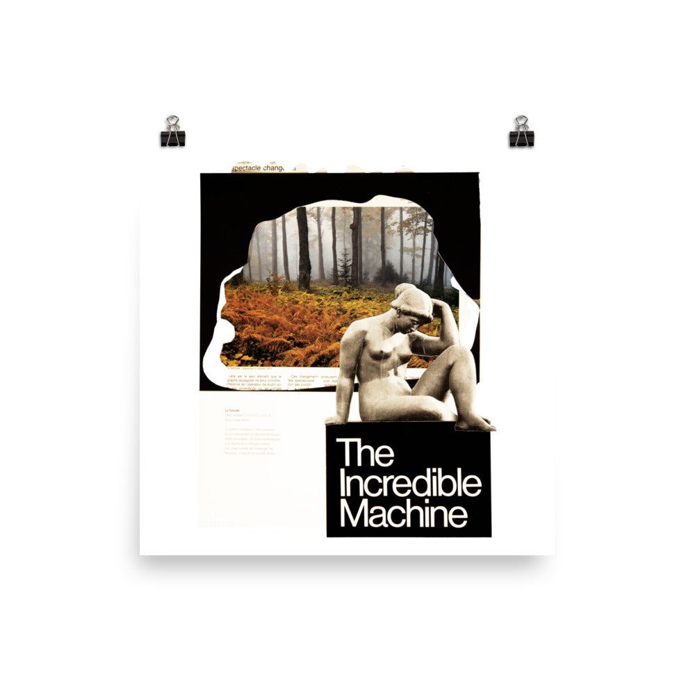 Incredible Machine: Photo paper poster