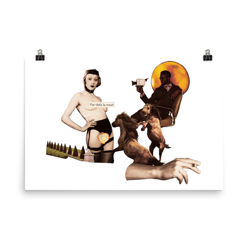 Par-delà la mort : Photo paper poster
