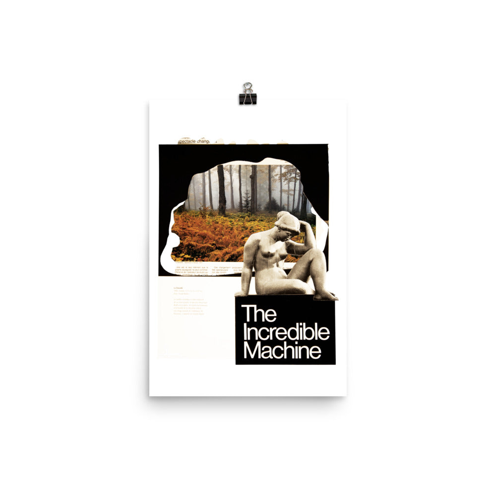 Incredible Machine: Photo paper poster