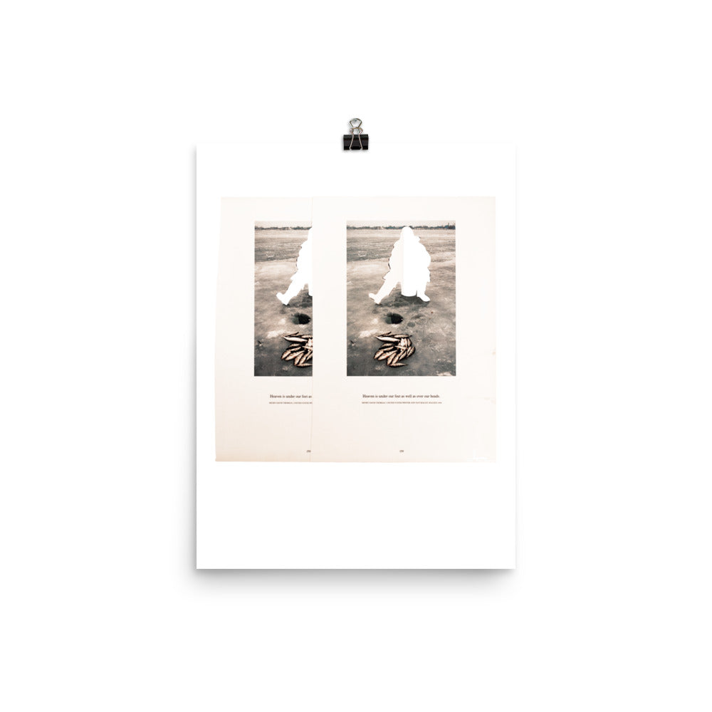 Heaven is Under : Photo paper poster
