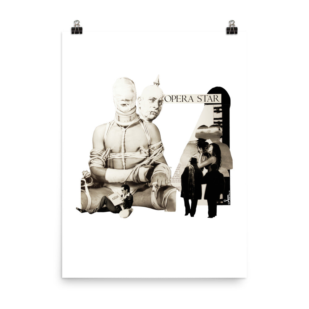 Opera Star : Photo paper poster