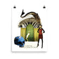 Au château de Hamlet : Photo paper poster