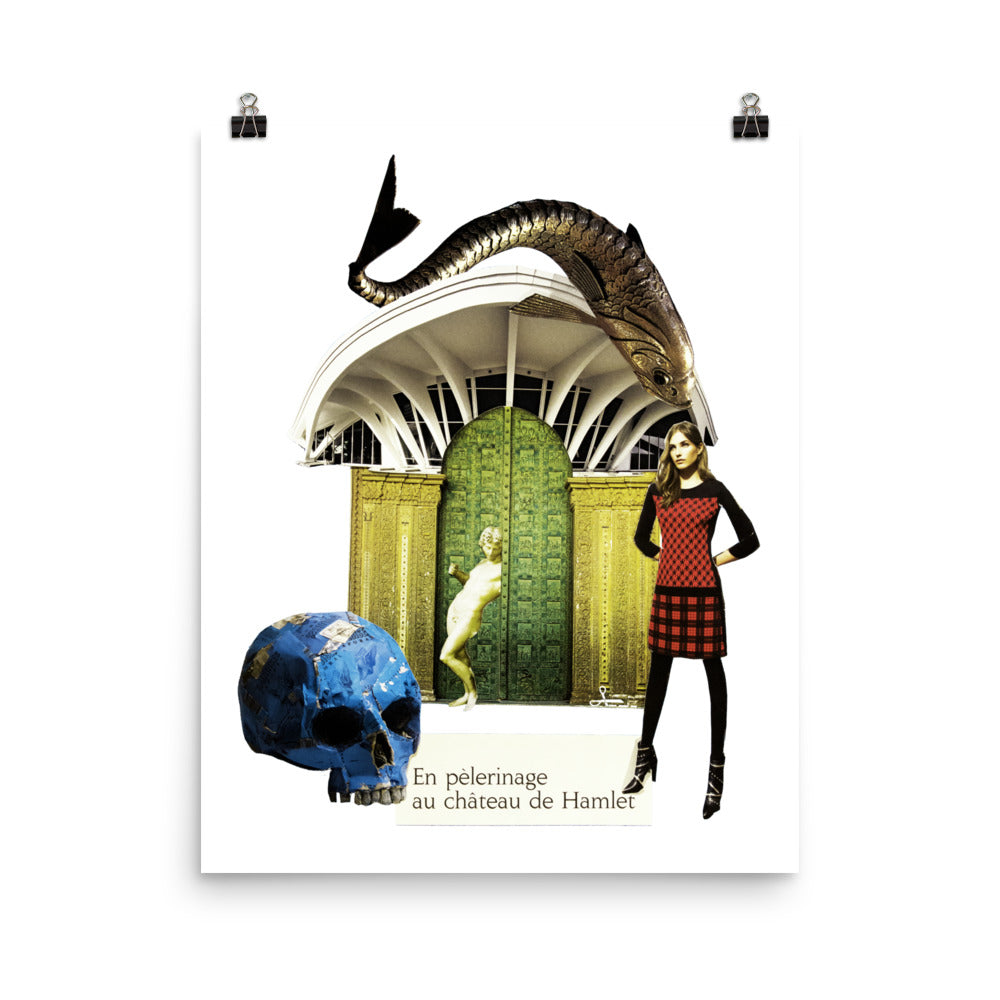 Au château de Hamlet : Photo paper poster