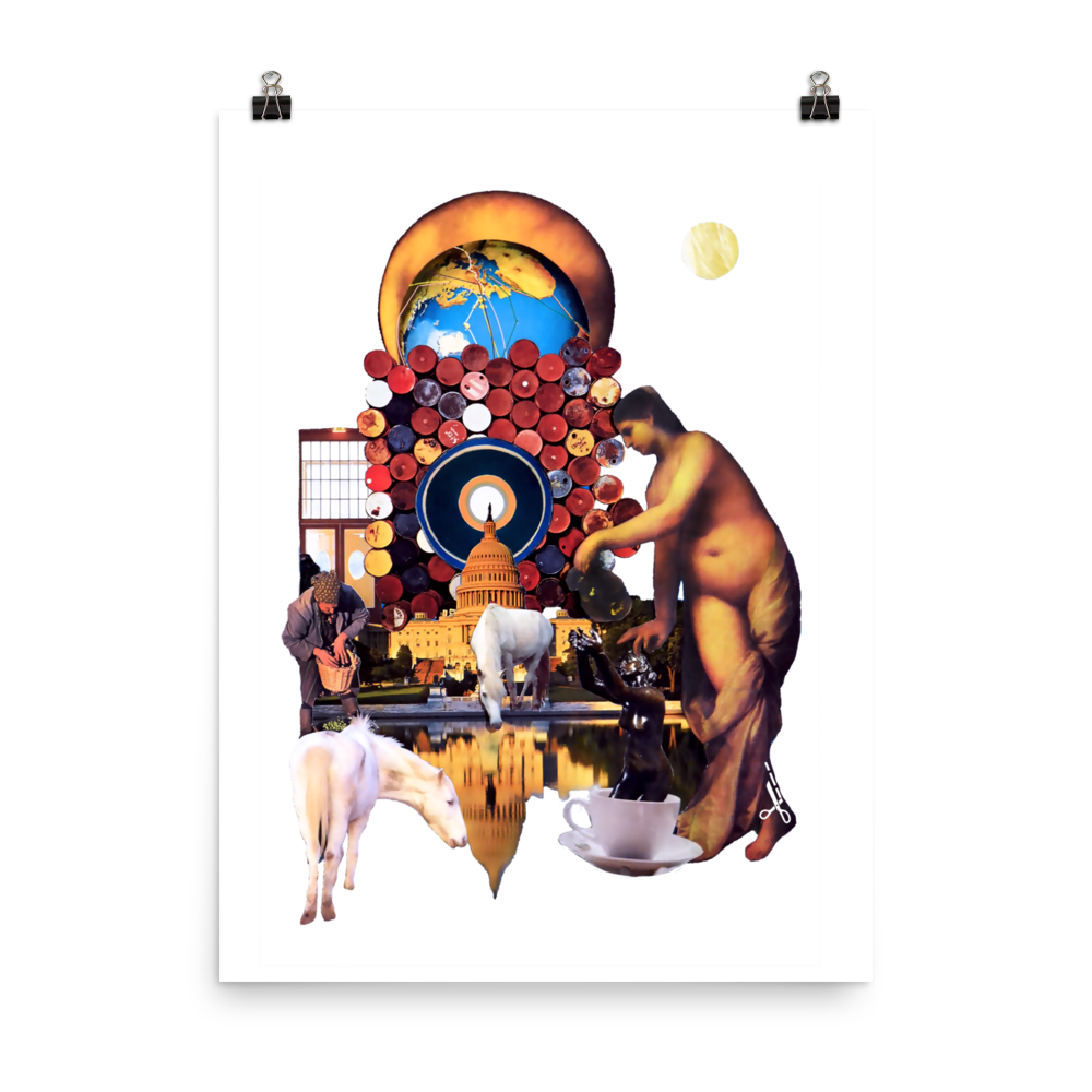 Thirsty : Photo paper poster