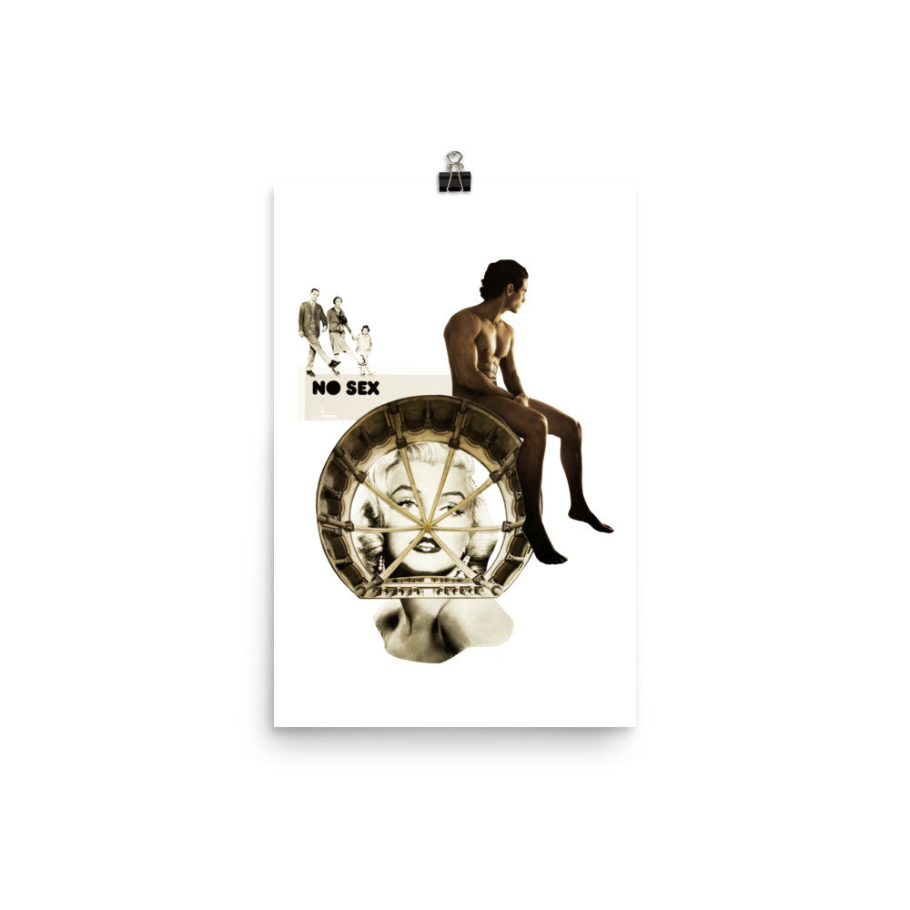No Sex : Photo paper poster