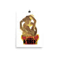 Eating Fire : Photo paper poster