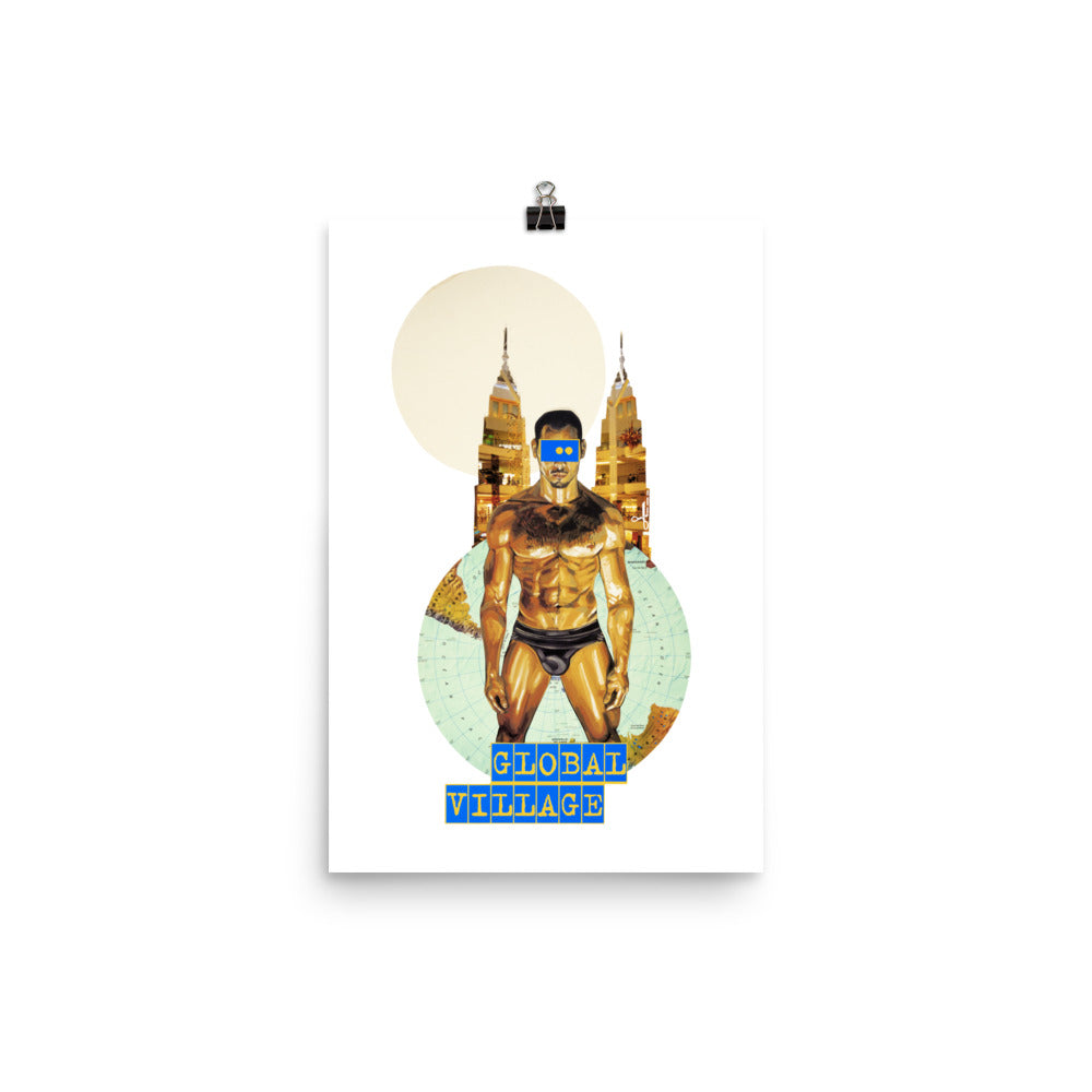Global Village : Photo paper poster