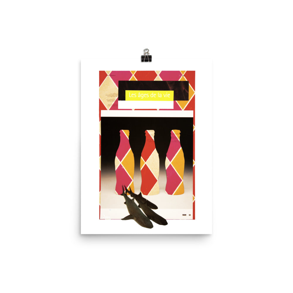 Les âges de la vie : Photo paper poster