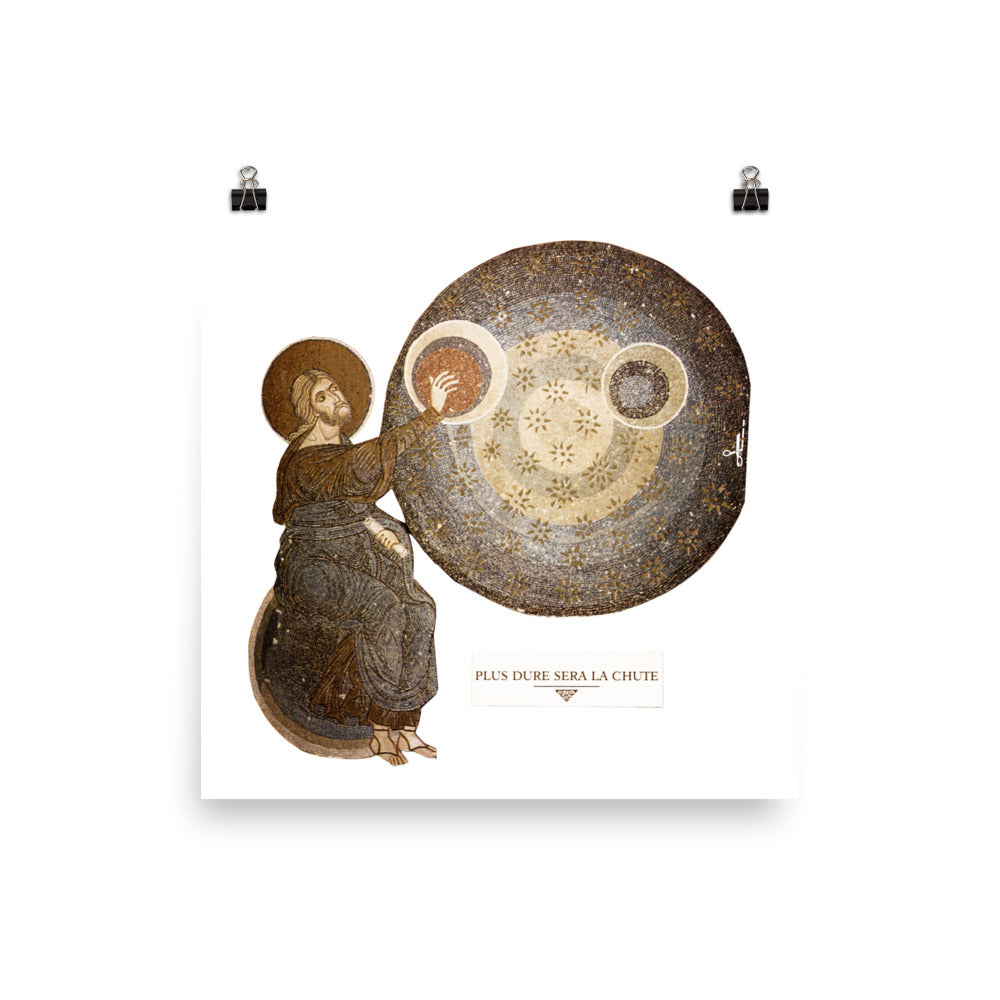 Plus dure sera la chute : Photo paper poster