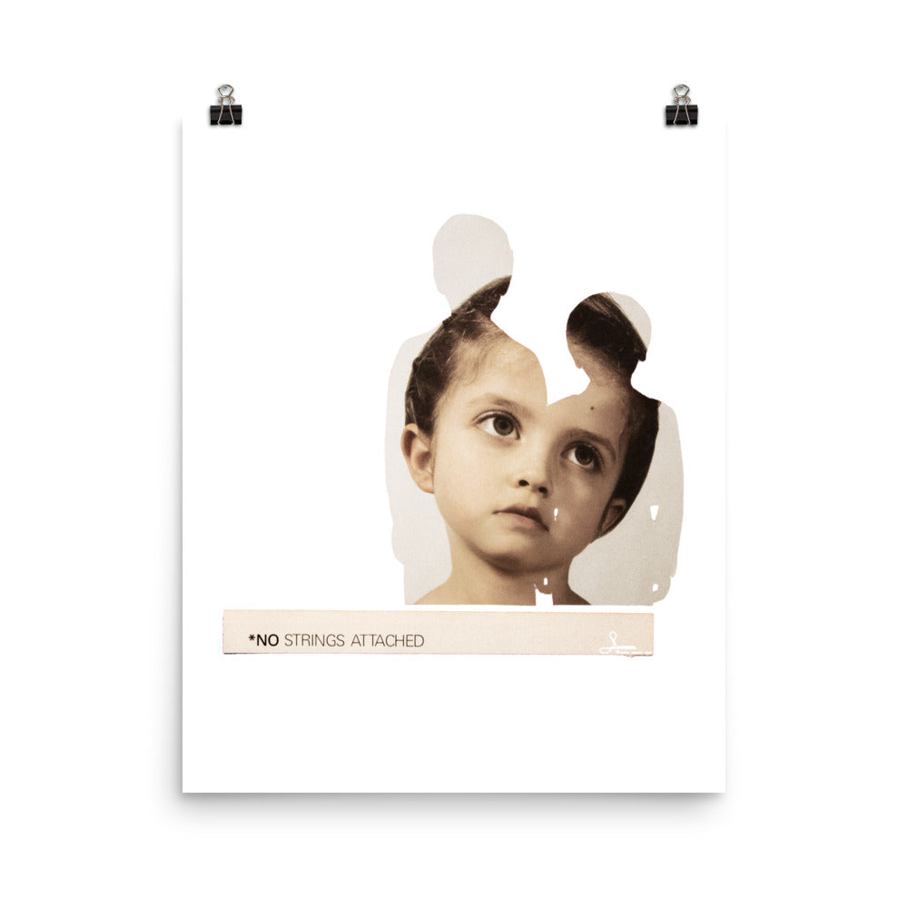 No Strings Attached : Photo paper poster