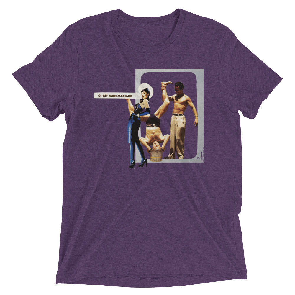 Ci-gît mon mariage : Short sleeve t-shirt