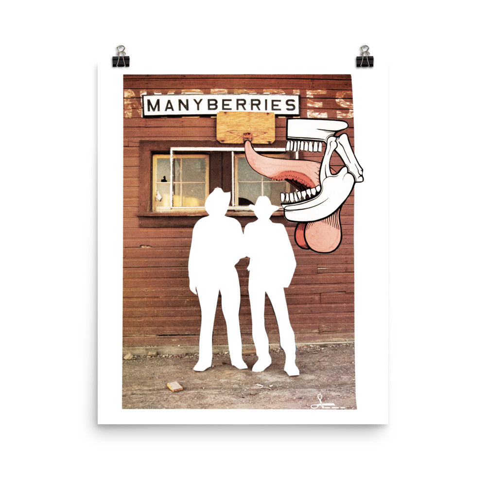 Manyberries : Photo paper poster