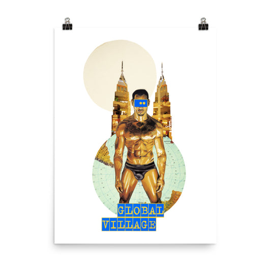 Global Village : Photo paper poster
