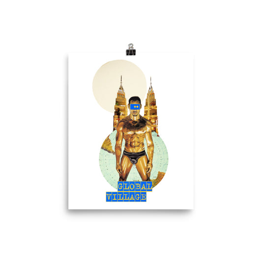 Global Village : Photo paper poster