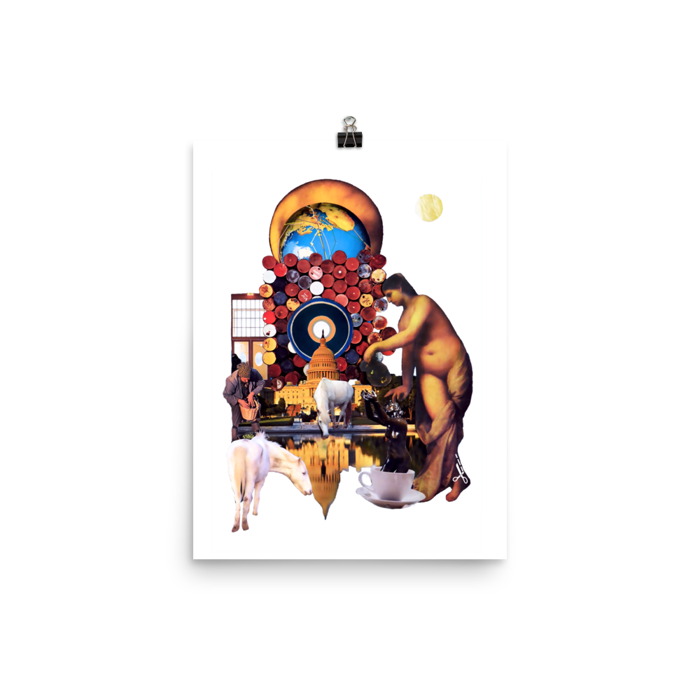 Thirsty : Photo paper poster