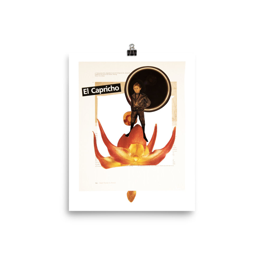 El Capricho - Light my Fire : Photo paper poster