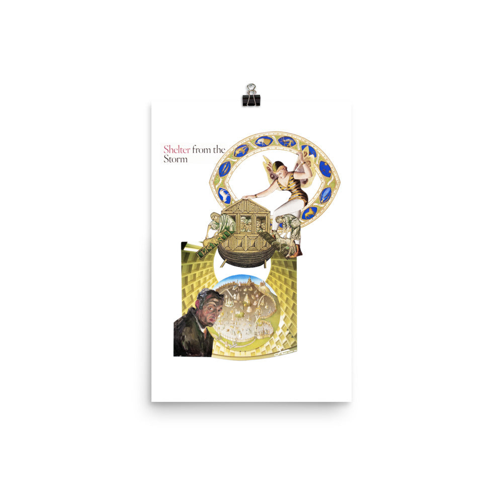 Shelter from the Storm : Photo paper poster