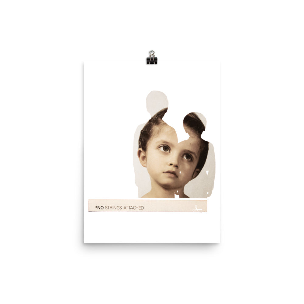 No Strings Attached : Photo paper poster