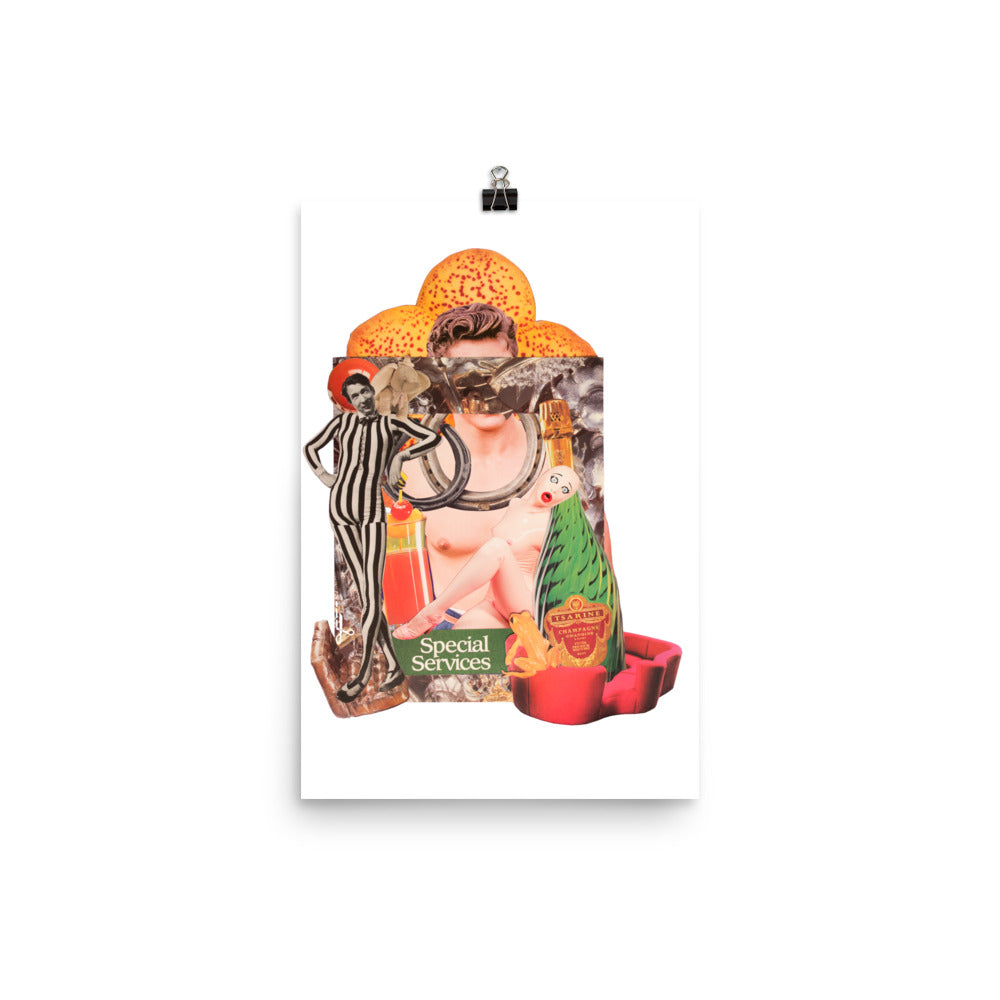Special Services: Photo paper poster