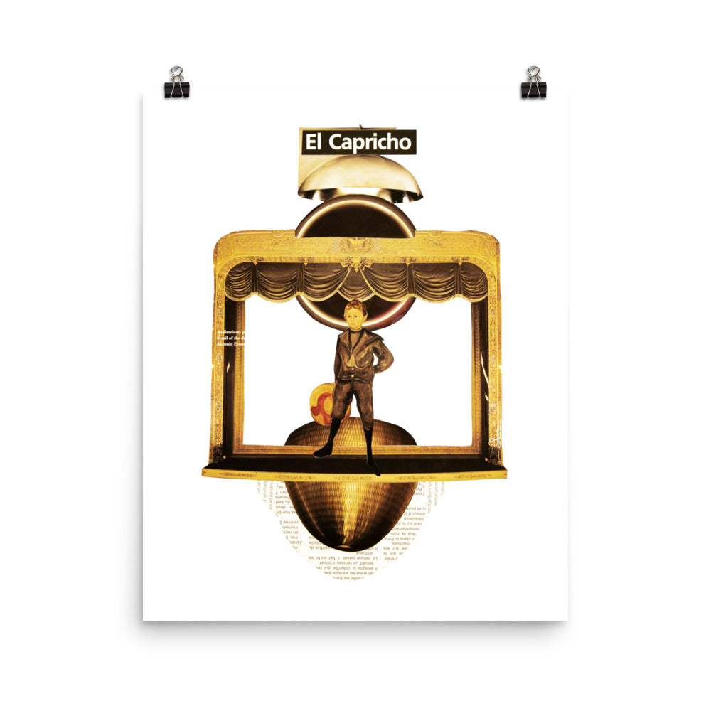 El Capricho Goes Shakespeare : Photo paper poster