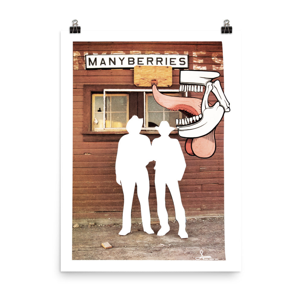 Manyberries : Photo paper poster