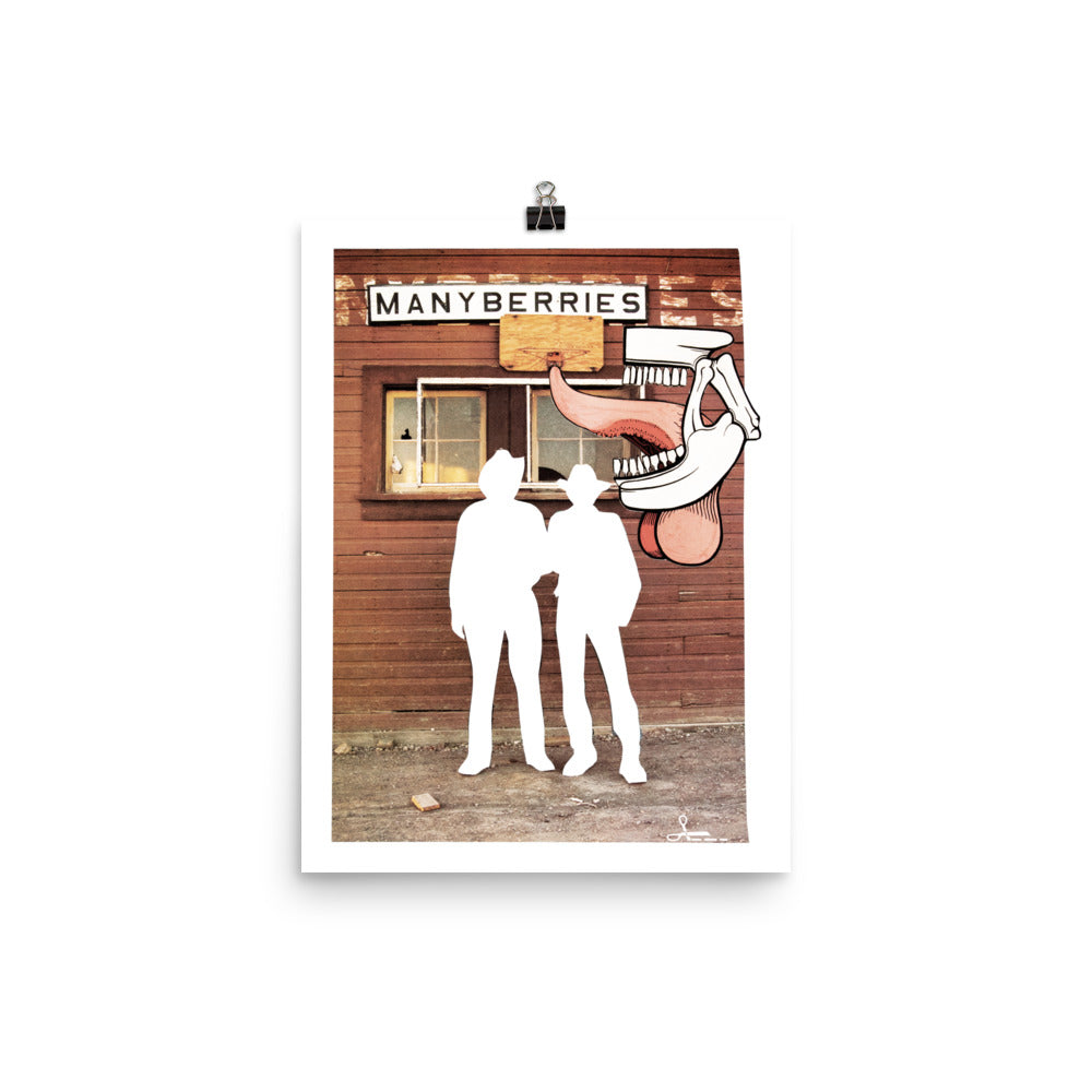 Manyberries : Photo paper poster