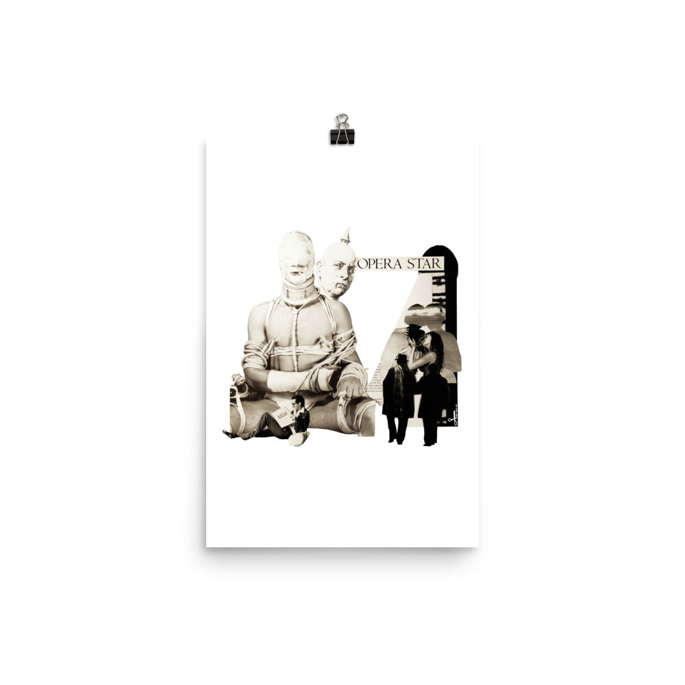 Opera Star : Photo paper poster