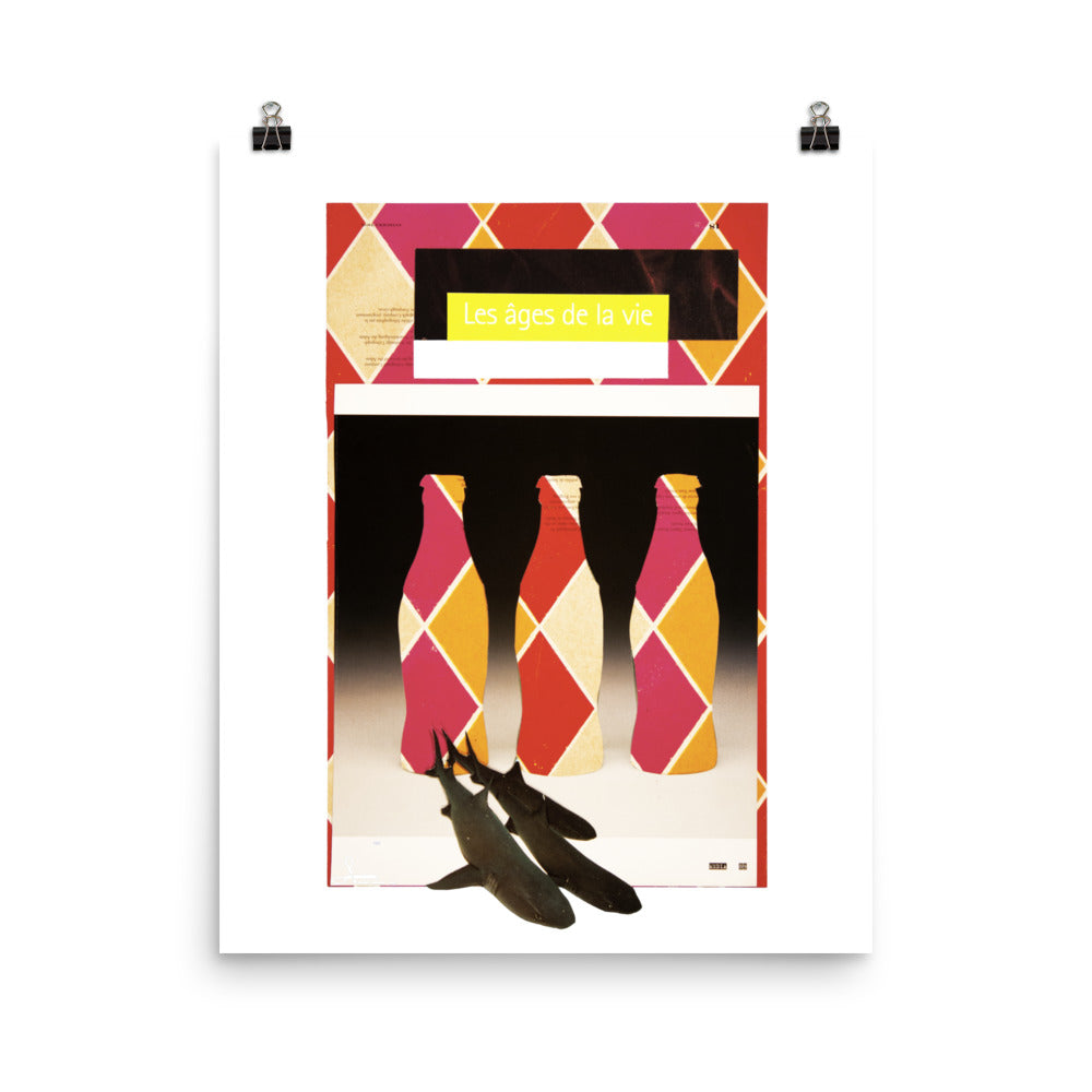 Les âges de la vie : Photo paper poster