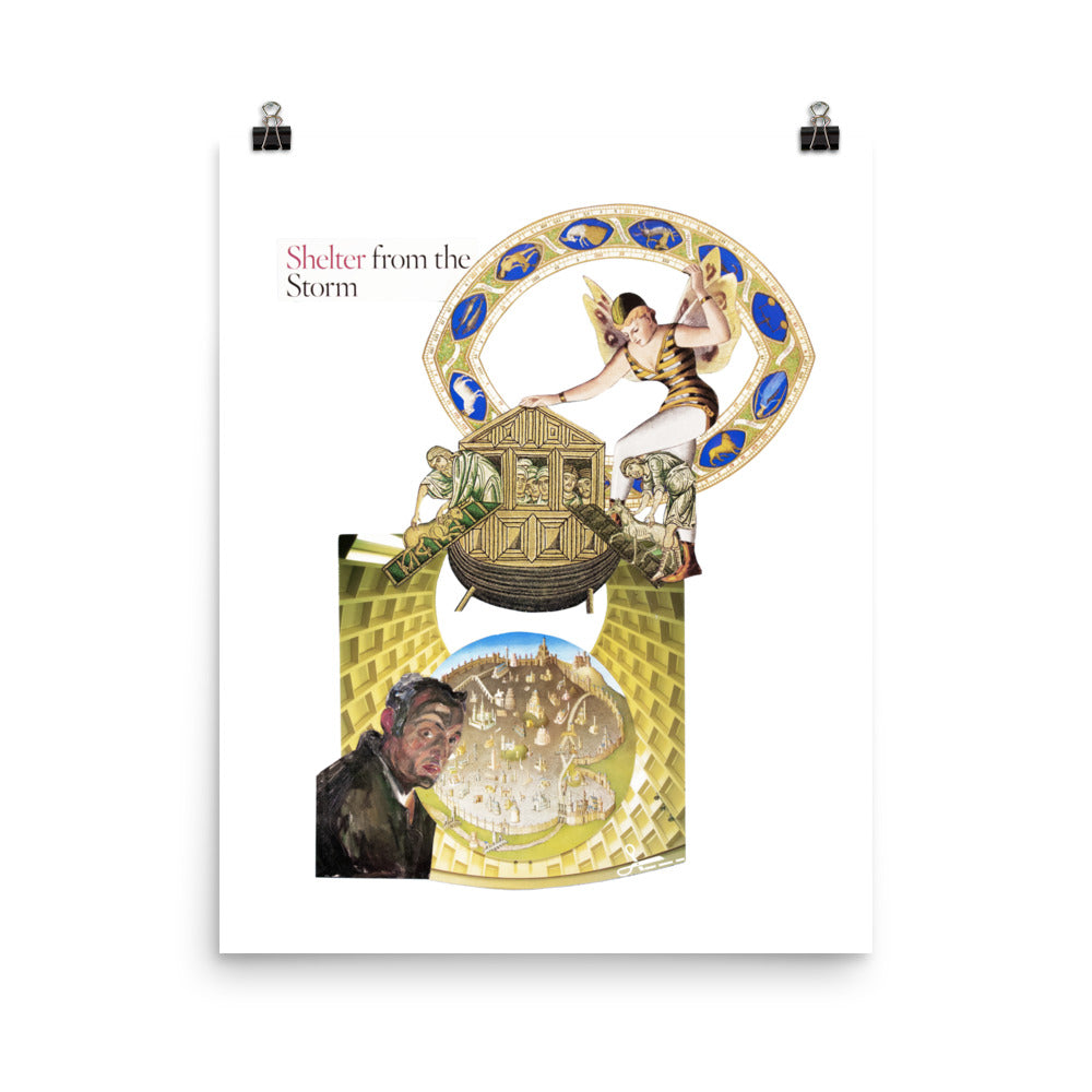 Shelter from the Storm : Photo paper poster