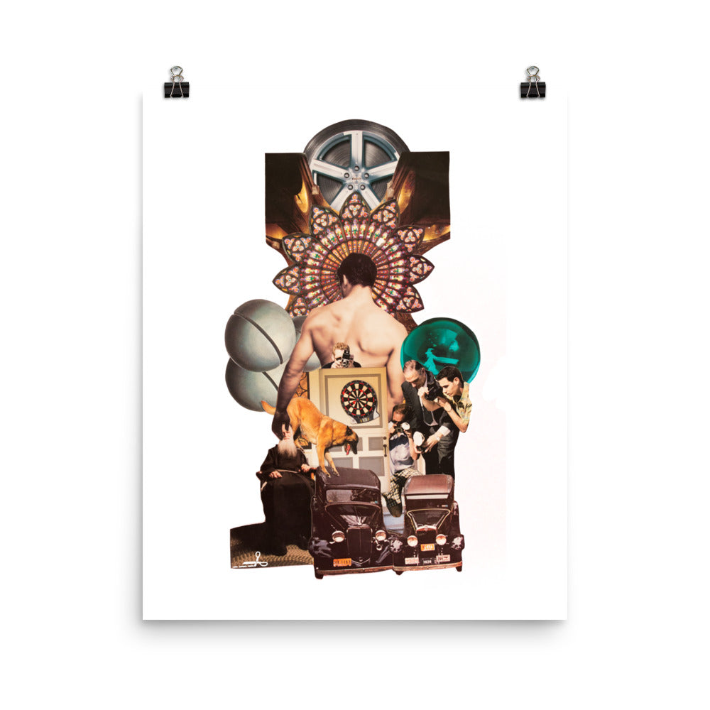 Main Suspect : Photo paper poster